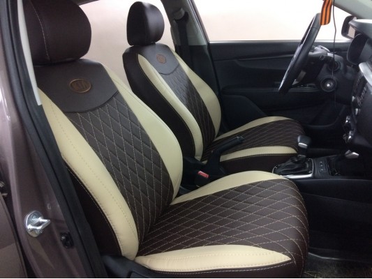 Авточехлы на Kia Rio 4 X-Line