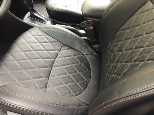 Каркасные авточехлы на Hyundai Solaris