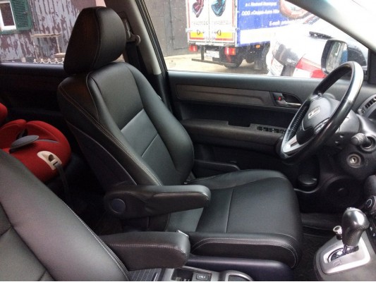 Каркасные авточехлы на Honda CR-V 3