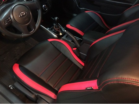 Каркасные авточехлы на KIA Cerato Koup Каркасные авточехлы на KIA Cerato Koup