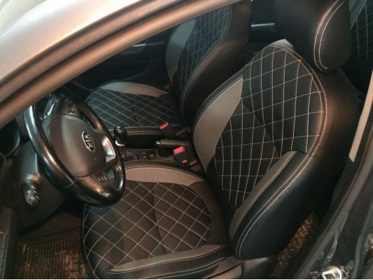 Каркасные авточехлы на KIA Rio 3 Каркасные авточехлы на KIA Rio 3