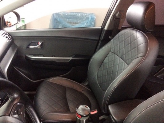 Каркасные авточехлы на KIA Rio 3 Каркасные авточехлы на KIA Rio 3