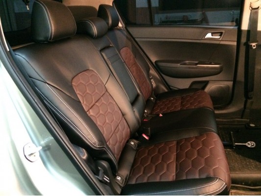 Каркасные авточехлы на KIA Sportage 4 Каркасные авточехлы на KIA Sportage 4