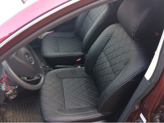 Каркасные авточехлы на Nissan Almera G15