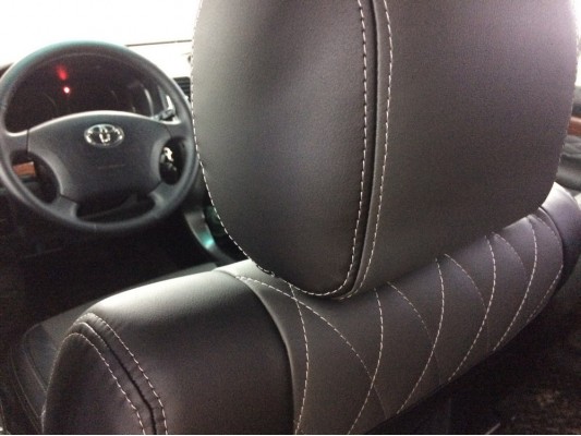 Каркасные авточехлы на Toyota Land Cruiser Prado 120