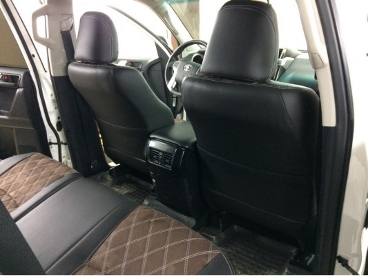Каркасные авточехлы на Toyota Land Cruiser Prado 150